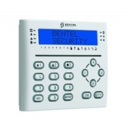 Bentel T-WHITE - Clavier LCD lecteur de badge