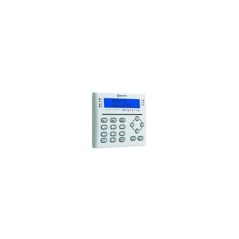Bentel T-WHITE - Clavier LCD lecteur de badge Bentel T-WHITE - Clavier LCD lecteur de badge