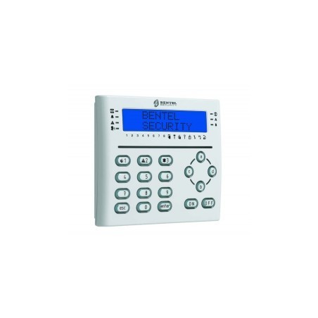 Bentel T-WHITE - Clavier LCD lecteur de badge
