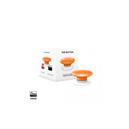 FIBARO - command Button, The Button Z-Wave Plus orange FGPB-101-8