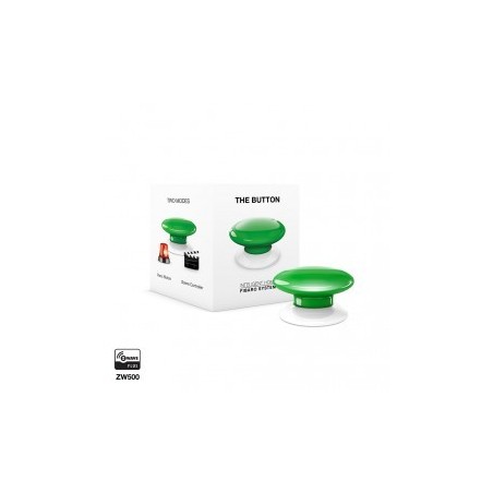 FIBARO - Bouton de commande The Button Z-Wave Plus vert FGPB-101-5