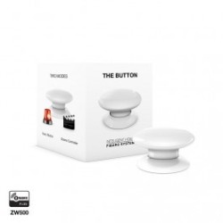 FIBARO - Bouton de commande The Button Z-Wave Plus blanc FGPB-101-1