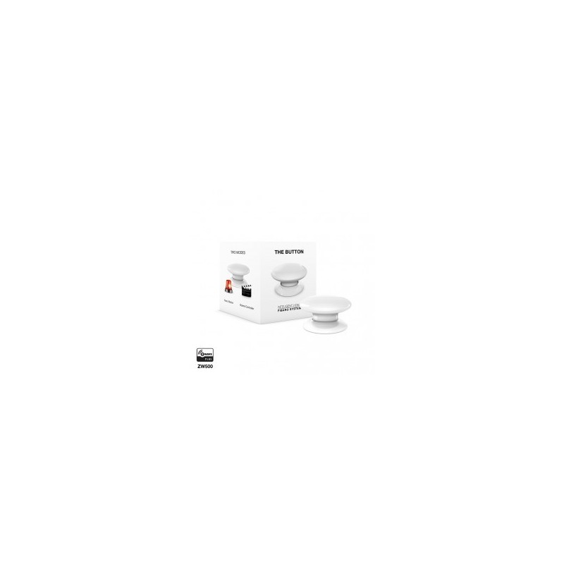 FIBARO - Bouton de commande The Button Z-Wave Plus blanc FGPB-101-1 FIBARO - Bouton de commande The Button Z-Wave Plus blanc FGPB-101-1