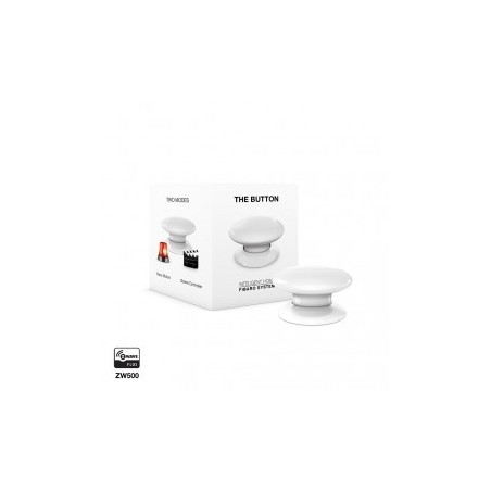 FIBARO - Bouton de commande The Button Z-Wave Plus blanc FGPB-101-1