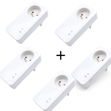 SIMPAL - T40 GSM / Radio Connected Socket Pack with Four T20 Sockets