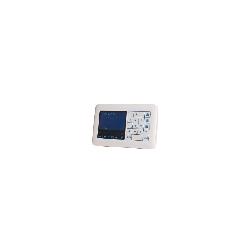 WK250 DSC Wireless Tastiera Premium touch lettore di badge, per centrale di allarme Wireless Premium WK250 DSC Wireless Tastiera Premium touch lettore di badge, per centrale di allarme Wireless Premium