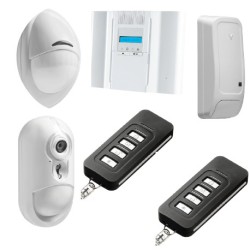 Alarme DSC Wireless Premium - Pack alarme  IP avec détecteur caméra PowerG