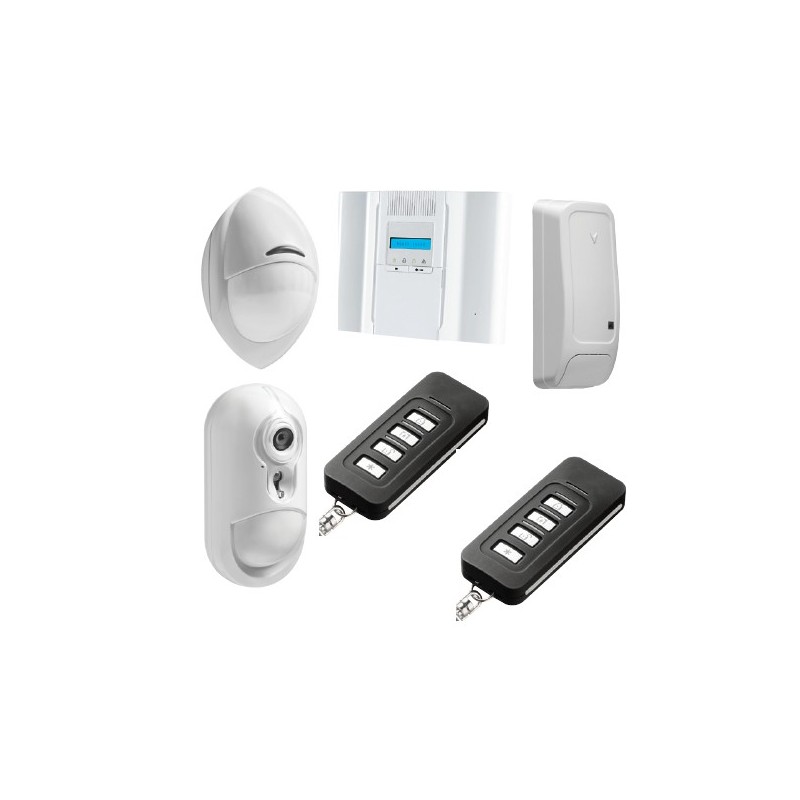Alarme DSC Wireless Premium - Pack alarme IP avec détecteur caméra PowerG Alarme DSC Wireless Premium - Pack alarme IP avec détecteur caméra PowerG