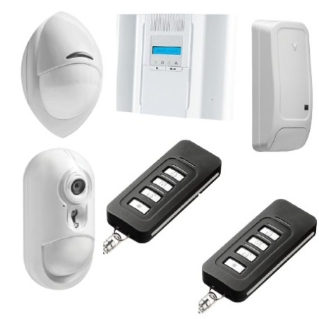 Alarme DSC Wireless Premium - Pack alarme  IP avec détecteur caméra PowerG