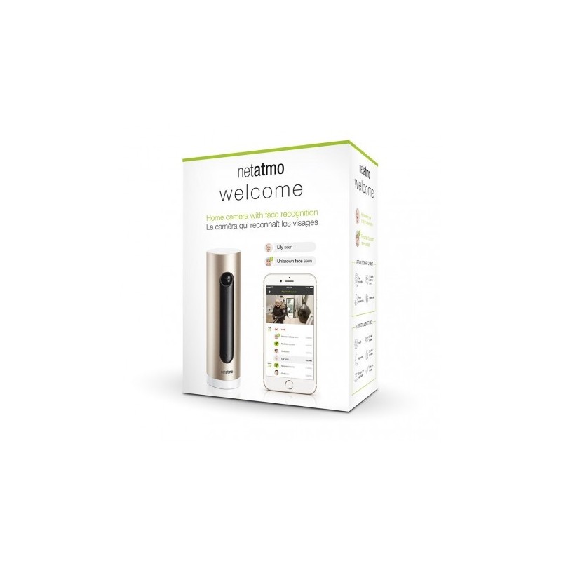 NETATMO NSC01-EU - Welcome Caméra à reconnaissance faciale NETATMO NSC01-EU - Welcome Caméra à reconnaissance faciale