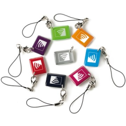 Badge Visonic lot de 3 TAG couleur