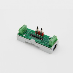 EUTONOMY D212 - Adaptateur euFIX RAIL DIN pour module Fibaro FGD-212 avec boutons