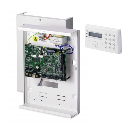 Centrale alarme Vanderbilt 8/32 zones avec serveur WEB intégré