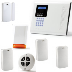 Alarme maison sans fil - Pack  Iconnect IP / GSM F3 / F4 avec sirène