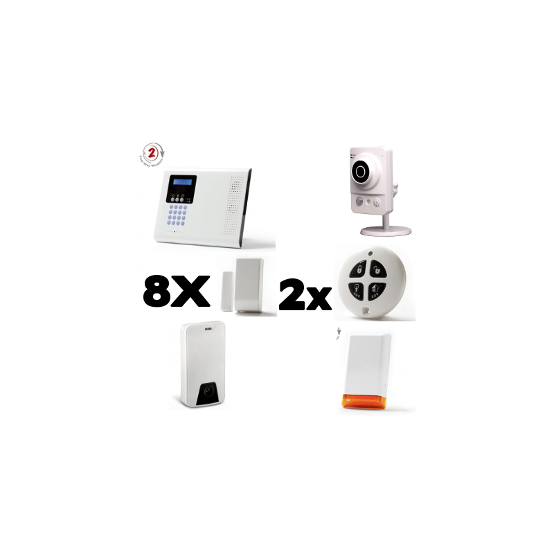 Alarme maison connectée Iconnect IP / GSM Alarme maison connectée Iconnect IP / GSM