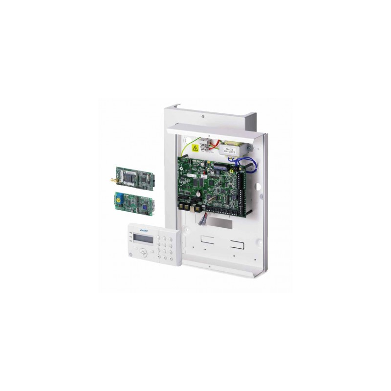 Pack Centrale alarme Vanderbilt 8/32 zones serveur WEB intégré avec clavier et GSM Pack Centrale alarme Vanderbilt 8/32 zones serveur WEB intégré avec clavier et GSM