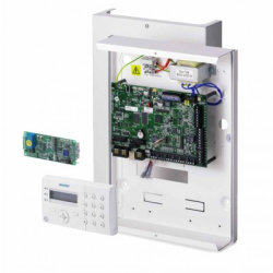 Alarme Vanderbilt 8/32 zones serveur WEB intégré RTC et clavier