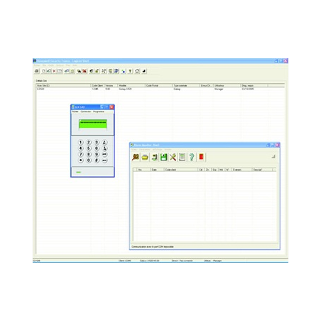 Honeywell software de programación de Galaxy Flex y Dimensión