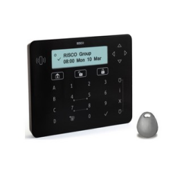 Risco LightSYS RP432KPP - Teclado LCD, lector de placas de identificación