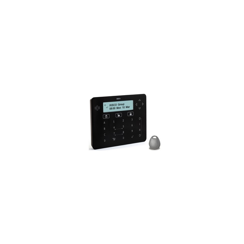 Risco LightSYS RP432KPP - Teclado LCD, lector de placas de identificación Risco LightSYS RP432KPP - Teclado LCD, lector de placas de identificación