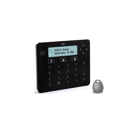 Risco LightSYS RP432KPP - Teclado LCD, lector de placas de identificación