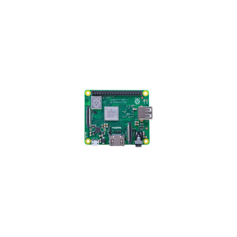 Raspberry Pi 3 - Modèle A+ CPU 1,4 Ghz Raspberry Pi 3 - Modèle A+ CPU 1,4 Ghz