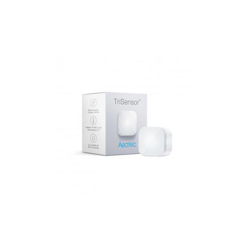 AEOTEC ZWA005 - Detector multifunción 3 en 1 Z-Wave Plus TriSensor AEOTEC ZWA005 - Detector multifunción 3 en 1 Z-Wave Plus TriSensor