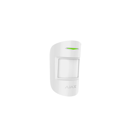 Ajax MOTIONPROTECTPLUS-W Alarm - White Dual Technology PIR Detector
