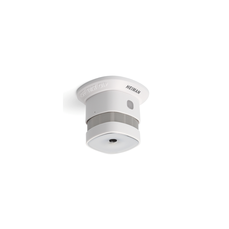 Heiman détecteur de fumée Z-Wave Plus Heiman détecteur de fumée Z-Wave Plus