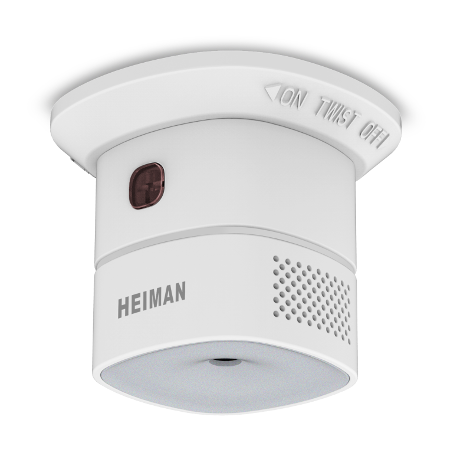 Heiman Z-Wave Plus Kohlenmonoxid-Detektor