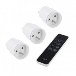 DIO - Kit 3 prises télécommandées