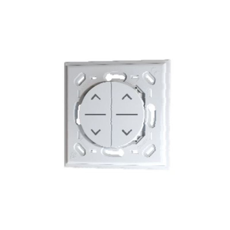 Trio2sys - Interrupteur volet roulant 2 touches EnOcean compatible Odace Trio2sys - Interrupteur volet roulant 2 touches EnOcean compatible Odace