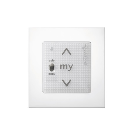 Somfy 1811405 -SMOOVE UNO io-compatible - Blanc + CADRE