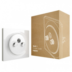 Fibaro FGWTFEU-02 - TV-SAT Wandsteckdose Fibaro Walli N TV-SAT Steckdose