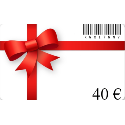 Carte cadeau anniversaire d'une valeur de 40€