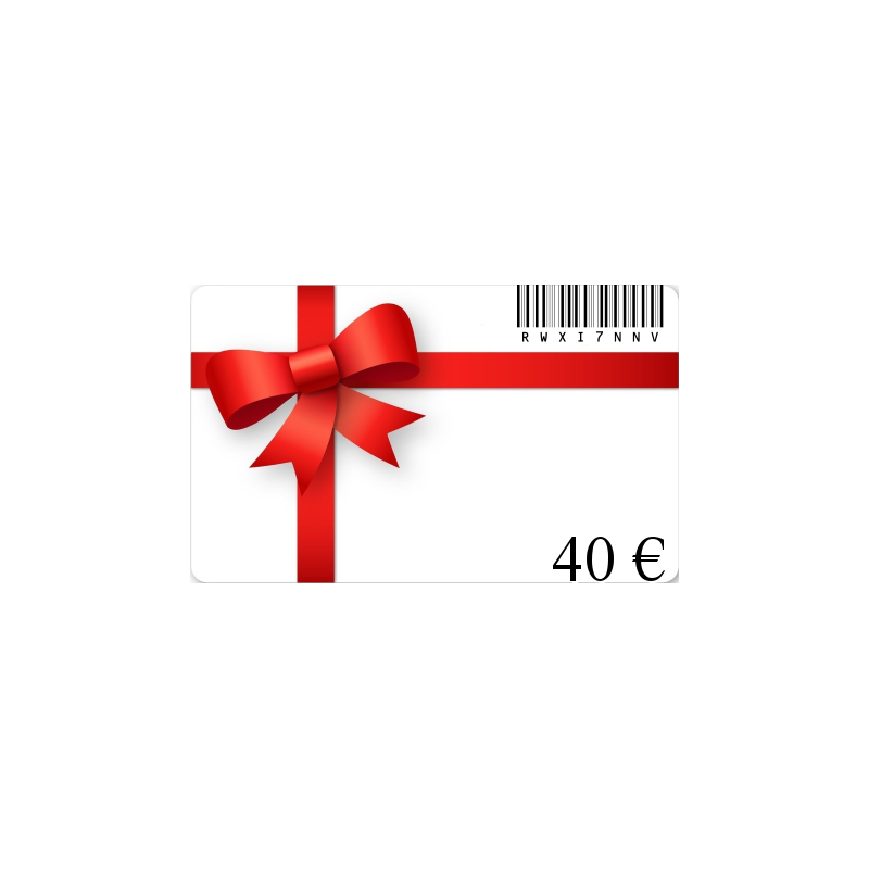 Buono regalo di compleanno del valore di 40€ Buono regalo di compleanno del valore di 40€