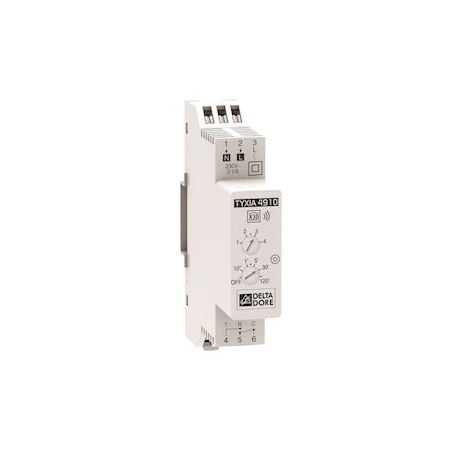 TYXIA 4910 - Récepteur éclairage rail DIN X3D