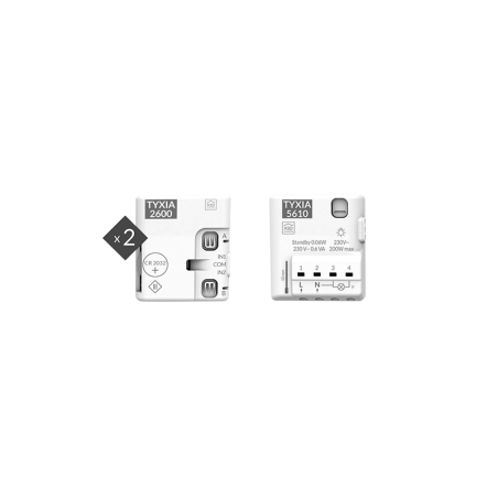 Pack TYXIA 511 - Create a wireless back and forth without neutral