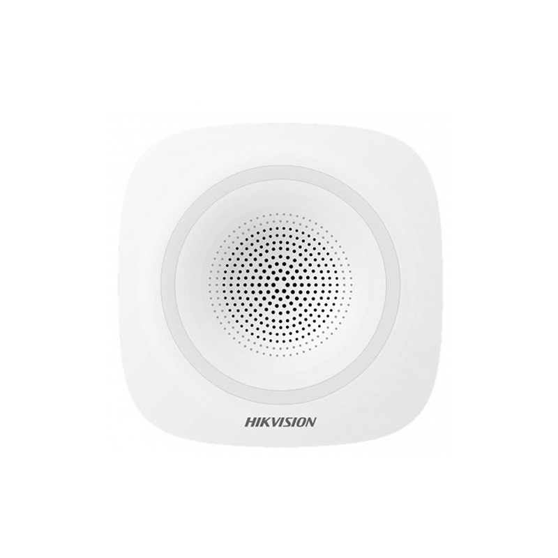 Hikvision DS-PSG-WI-868W - Sirène intérieure radio Hikvision DS-PSG-WI-868W - Sirène intérieure radio