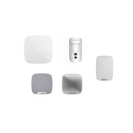 Ajax Kit HUB2 MotionCam blanc