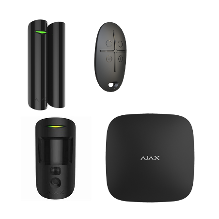 Ajax Starter KIT2-B - kit di avviamento per la rimozione dei dubbi video nero