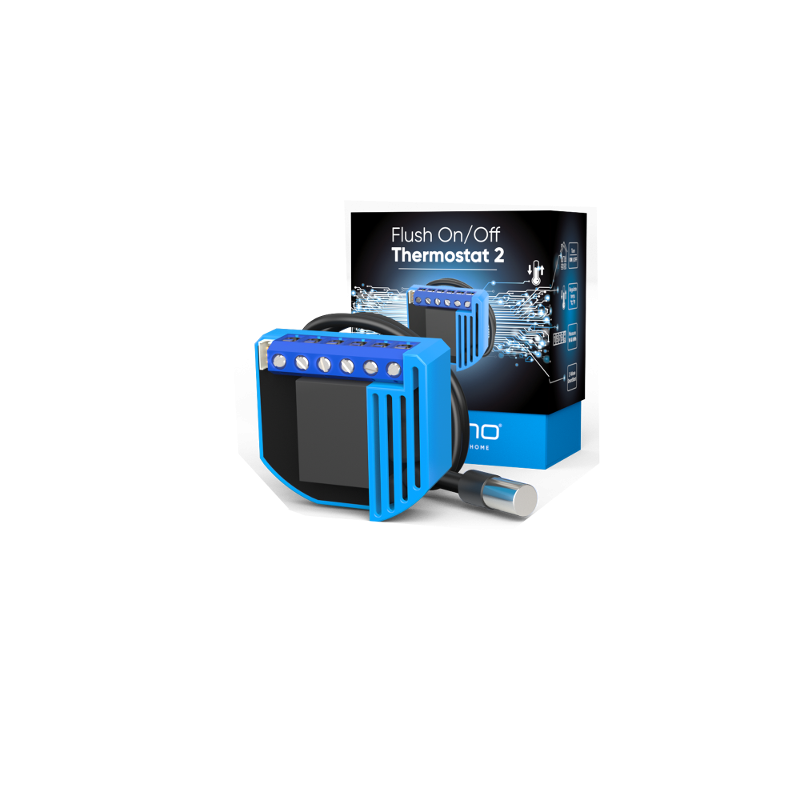 QUBINO ZMNKID1 - Module thermostat ON / OFF encastrable Z-Wave Plus QUBINO ZMNKID1 - Module thermostat ON / OFF encastrable Z-Wave Plus