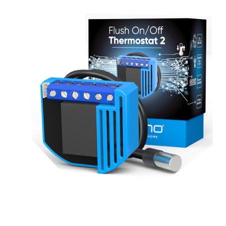 QUBINO ZMNKID1 - Module thermostat ON / OFF encastrable Z-Wave Plus