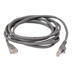 Câble Ethernet RJ45, UTP, M/M, CAT5 1M Blanc
