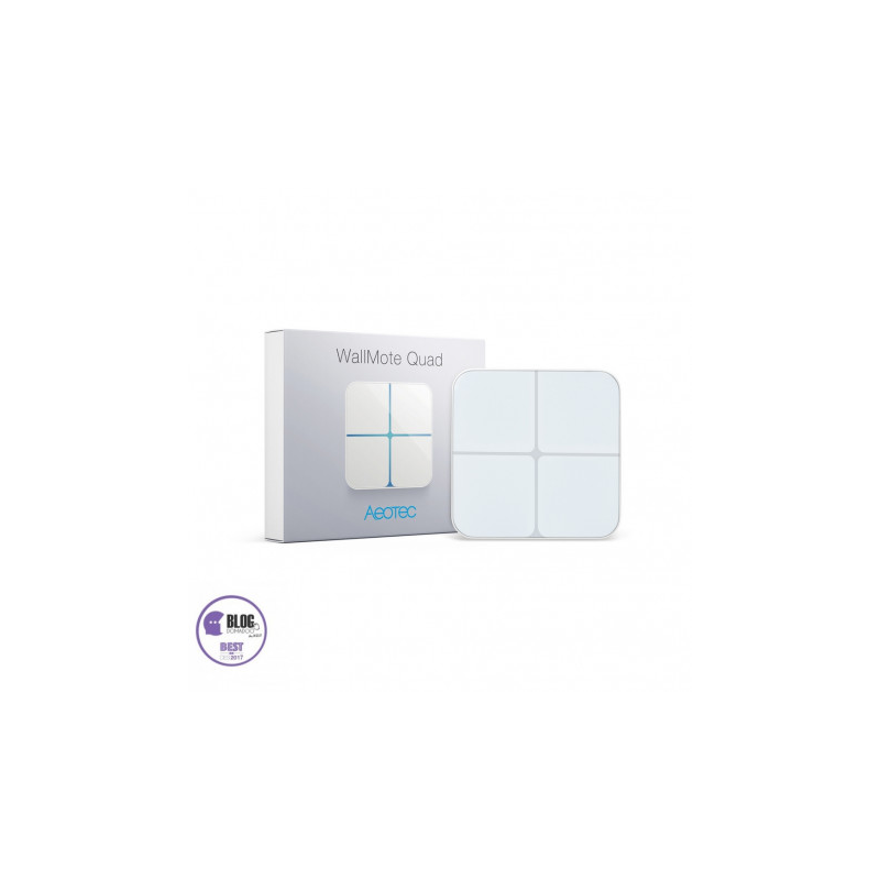 Aeon labs ZW130 - WallMote Interrupteur sans fil Z-wave Plus Aeon labs ZW130 - WallMote Interrupteur sans fil Z-wave Plus