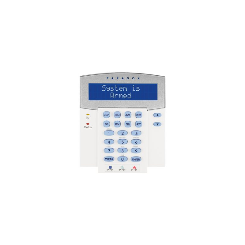 Paradox K641R - Clavier LCD lecteur badge EVO Paradox K641R - Clavier LCD lecteur badge EVO