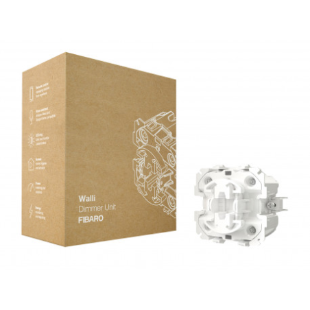 Fibaro FWDSEU221-AS-800 - Mécanisme d'interrupteur variateur Z-Wave Plus Fibaro Walli Dimmer