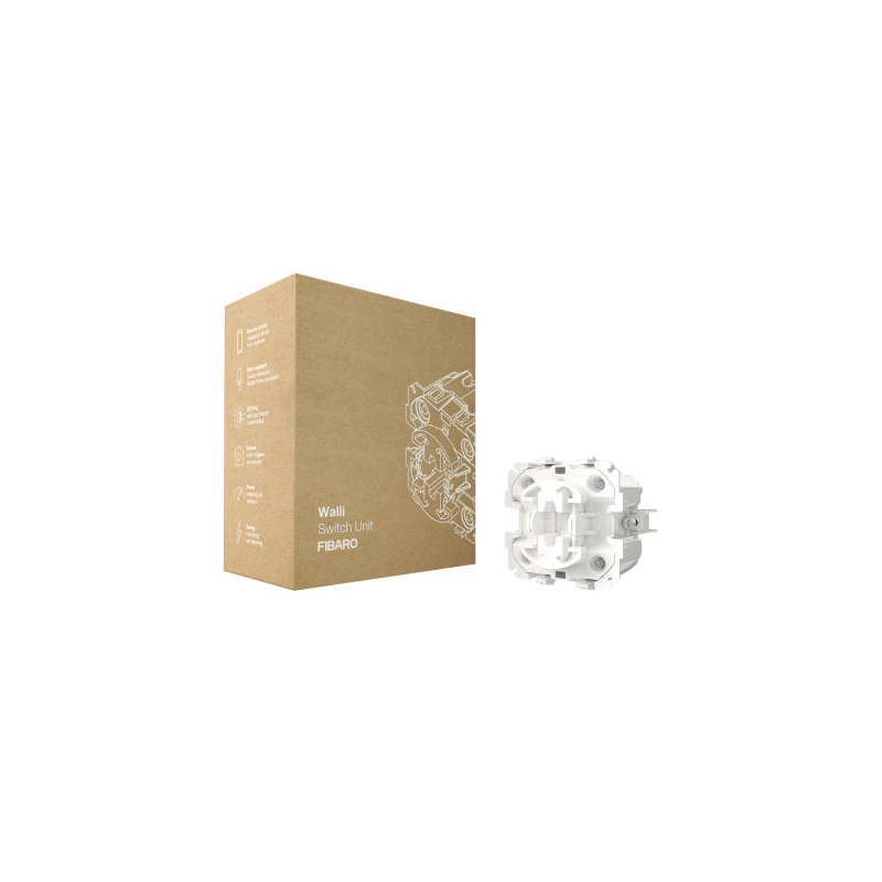 Fibaro WREU111-AS-8001 - Mécanisme d'interrupteur volet roulant Z-Wave Plus Fibaro Walli Roller Shutter Fibaro WREU111-AS-8001 - Mécanisme d'interrupteur volet roulant Z-Wave Plus Fibaro Walli Roller Shutter