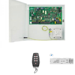 Alarme Paradox MG5000 - Centrale 32 zones radios télécommande RM25 carte IP