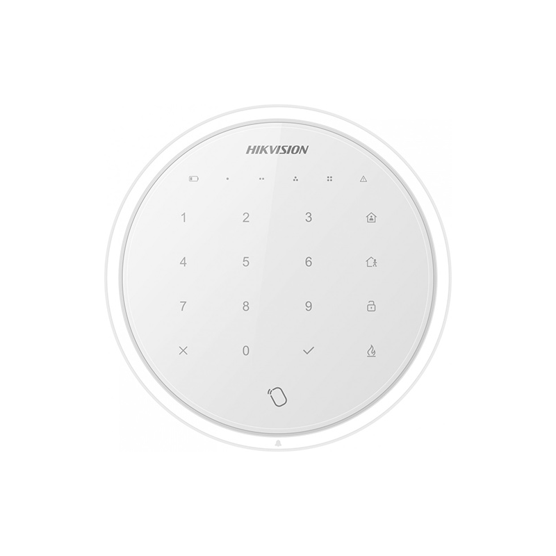Hikvision DS-PKA-WLM-868 - Clavier lecteur de tag blanc Hikvision DS-PKA-WLM-868 - Clavier lecteur de tag blanc